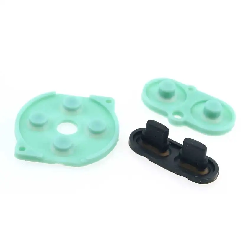 JCD 1Set Colorful Rubber Conductive Buttons A-B D-pad for GameBoy Color GBC Silicone Conductive Start Select Keypad