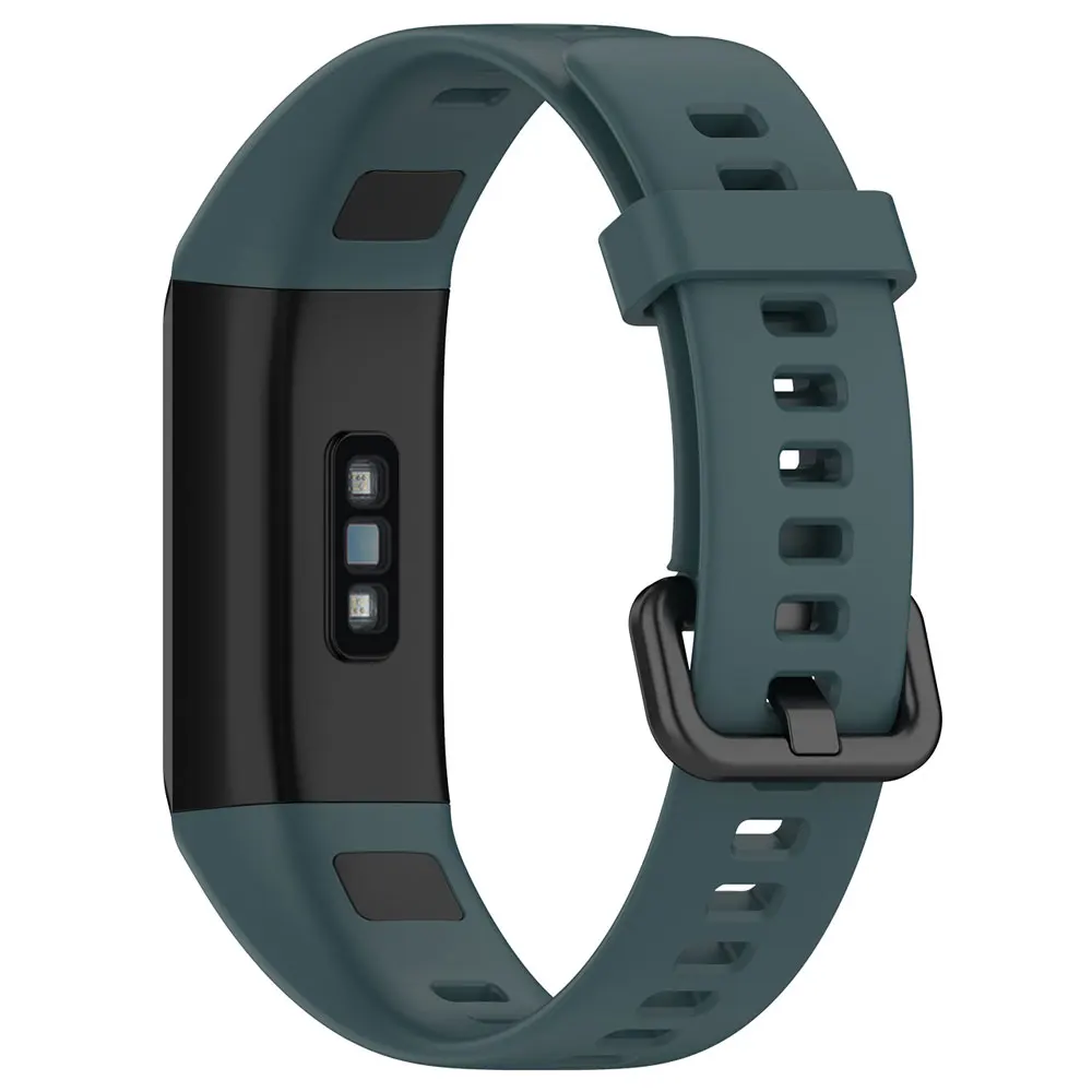 Correa de silicona suave para reloj inteligente, pulsera deportiva de repuesto para Huawei Band 4, Honor Band 5i, accesorios