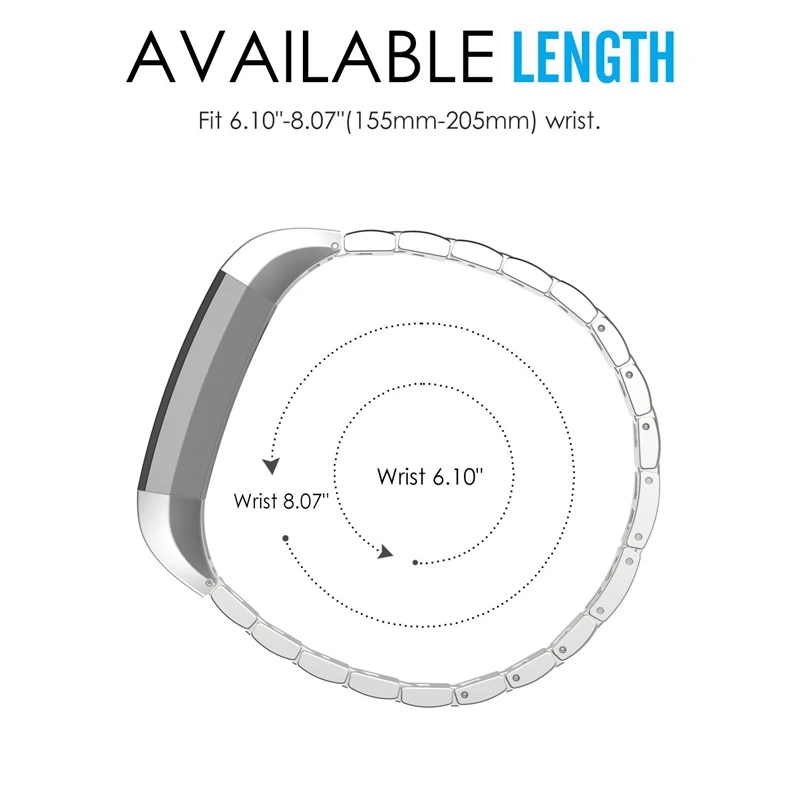 คลาสสิกสำหรับFitbit Altaสายรัดข้อมือสเตนเลสสกรูสำหรับFitbit Altaสายรัดข้อมือเปลี่ยนอุปกรณ์เสริม