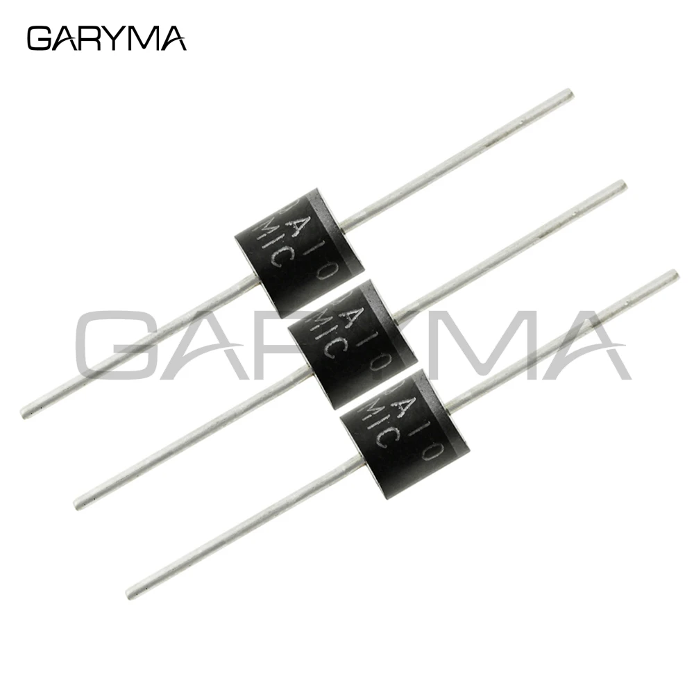 10pcs Electrical Axial Rectifier Diode 10A10 6A10 20A10 DIP 6A 10A 20A 1000V R-6