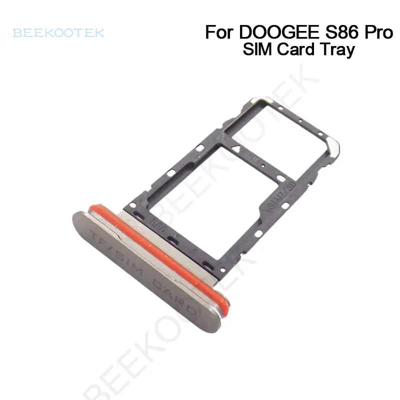 New Original DOOGEE S86 SIM Card Tray Slot SIM Card Tray Holder  Repair Replacement Parts For doogee S86 pro 6.1Inch Smartphone