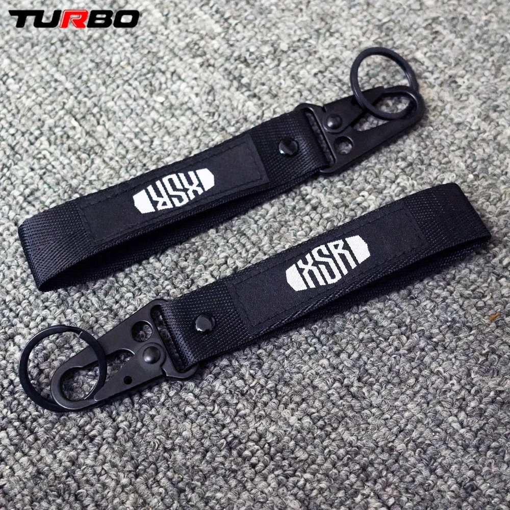 

Embroidery Logo XSR Universal Motorcycle Keyring KeyChain Accessorie For Yamaha XSR 155 300 700 900 XSR155 XSR300 XSR700 XSR900