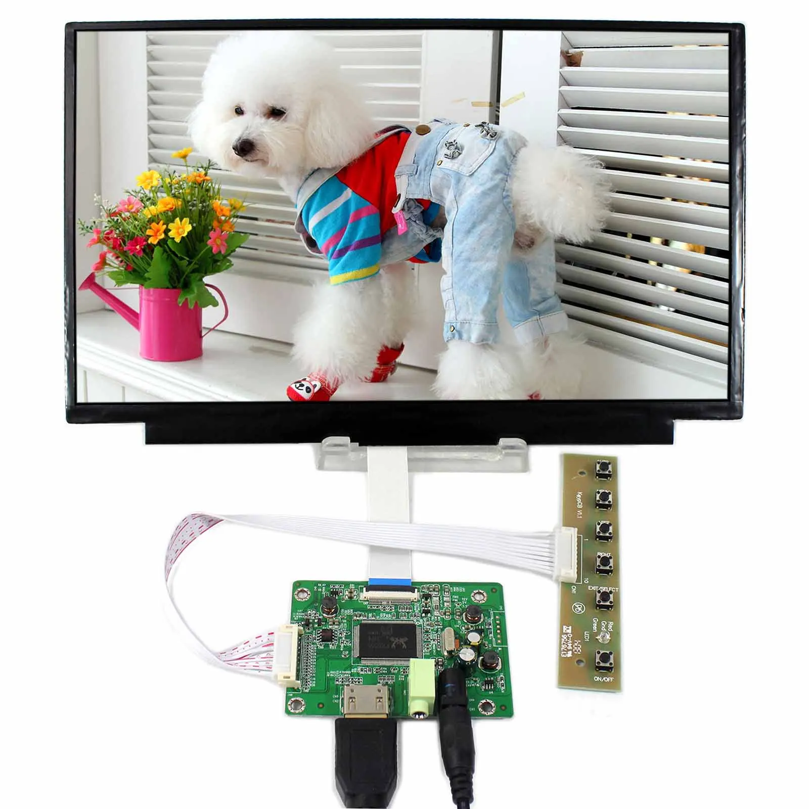 

HD MI LCD Controller Board With 11.6inch N116HSE 1920x1080 IPS LCD Screen