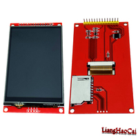 IPS SPI module 3.5 inch TFT LCD colorful display screen with Resistance touch panel ILI9488 drive IC controller