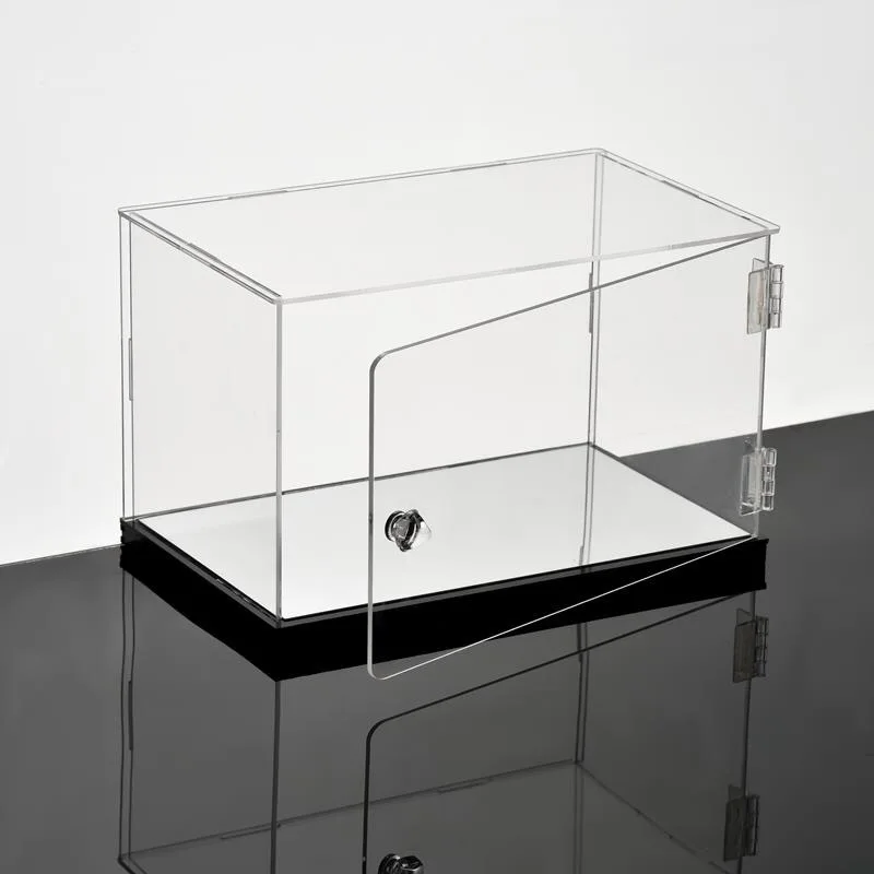 75 Size Acrylic Display Case for POP Figures Hand-made Doll Car Model Blind Box Toy Clear Storage Box Display Stand Customized