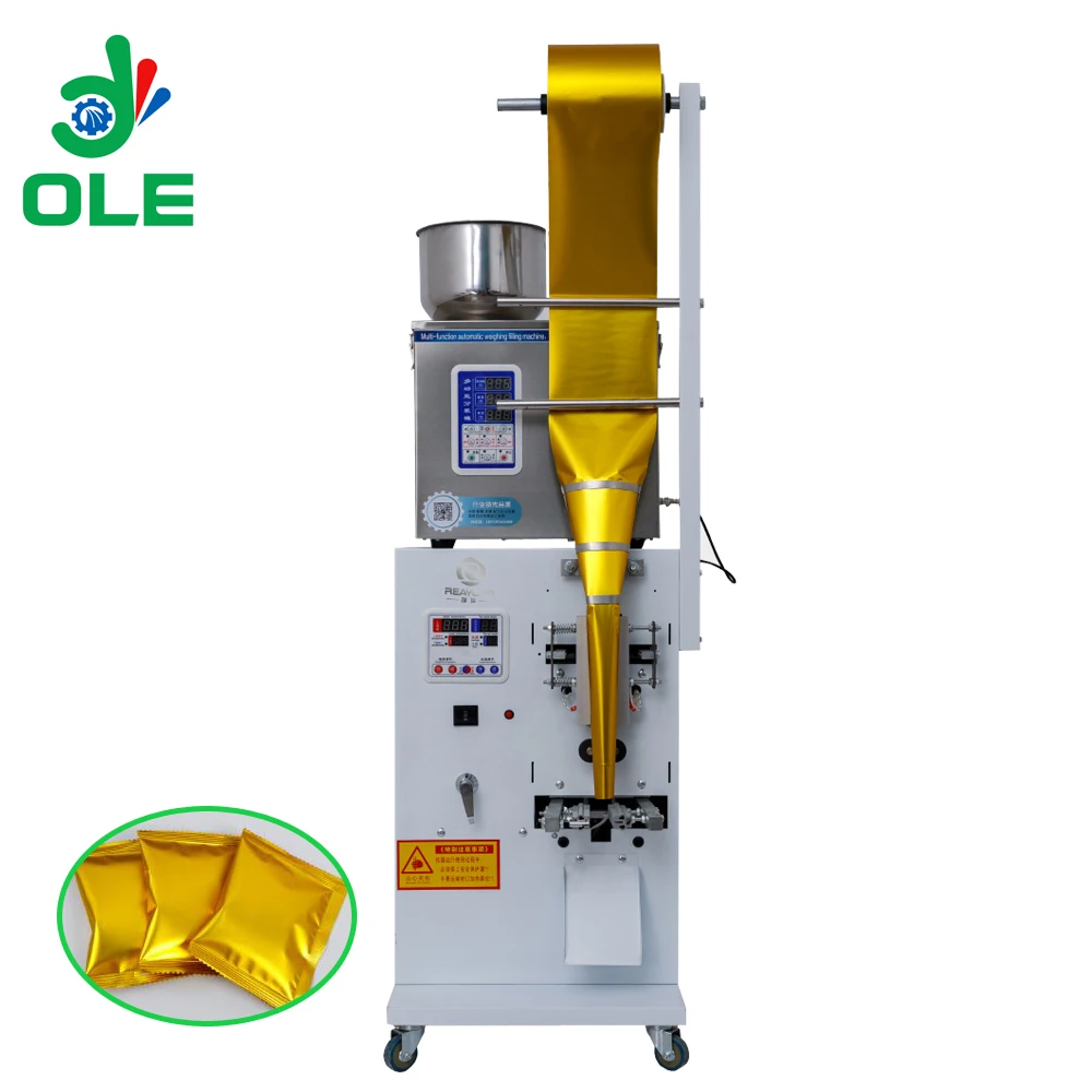 Small Automatic Tea Bag Weighing Packing And Sealing Machine