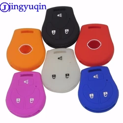 jingyuqin Remote Silicone Key Case Cover For Nissan March Tiida Altima Armada Cube Juke Maxima Pathfinder Rogue Sentra Versa