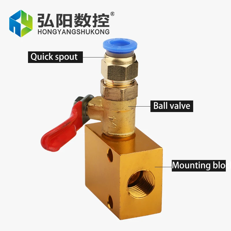 Adjustable Mist Coolant Lubrication Spray System Unit Coolant Misting for Metal Cutting Cooling Milling Engraving Machine