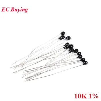 20 Stück NTC-Thermistor Thermowiderstand MF52 NTC-MF52-103/3435 10K Ohm R 103 3435 B Wert 1% Thermowiderstand Temperatursensor