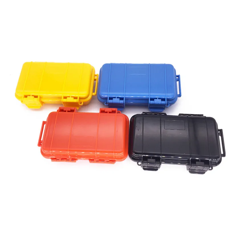 Caja de engranajes para exteriores, contenedor sellado de plástico a prueba de golpes, impermeable, ideal para viaje, tamaño L/S