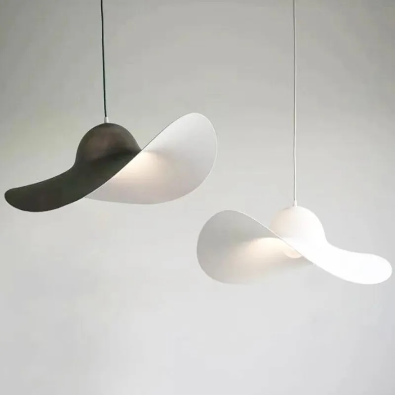 

Hat lamp Bar Creative art deco pendant light nordic Kitchen Island Lighting E27 Bulb design kids children scandinavian lamp