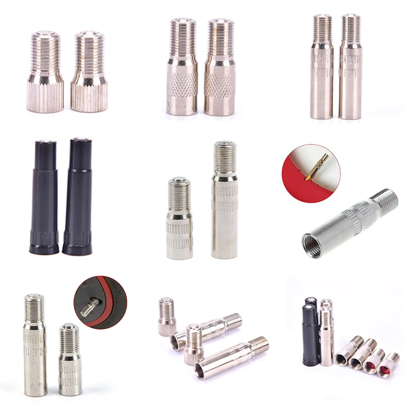 Tire Valve Extension Valve Inflatable Air Nozzle Replacement Wheel Tire Cap Extender Adapter for Xiaomi M365 / Pro Accessories