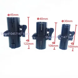 30mm 40mm 45mm All Aluminum Alloy CNC Folding Machine Arm Piece Multi-Rotor Plant Protection UAV Carbon Tube Down Tube Umbrella