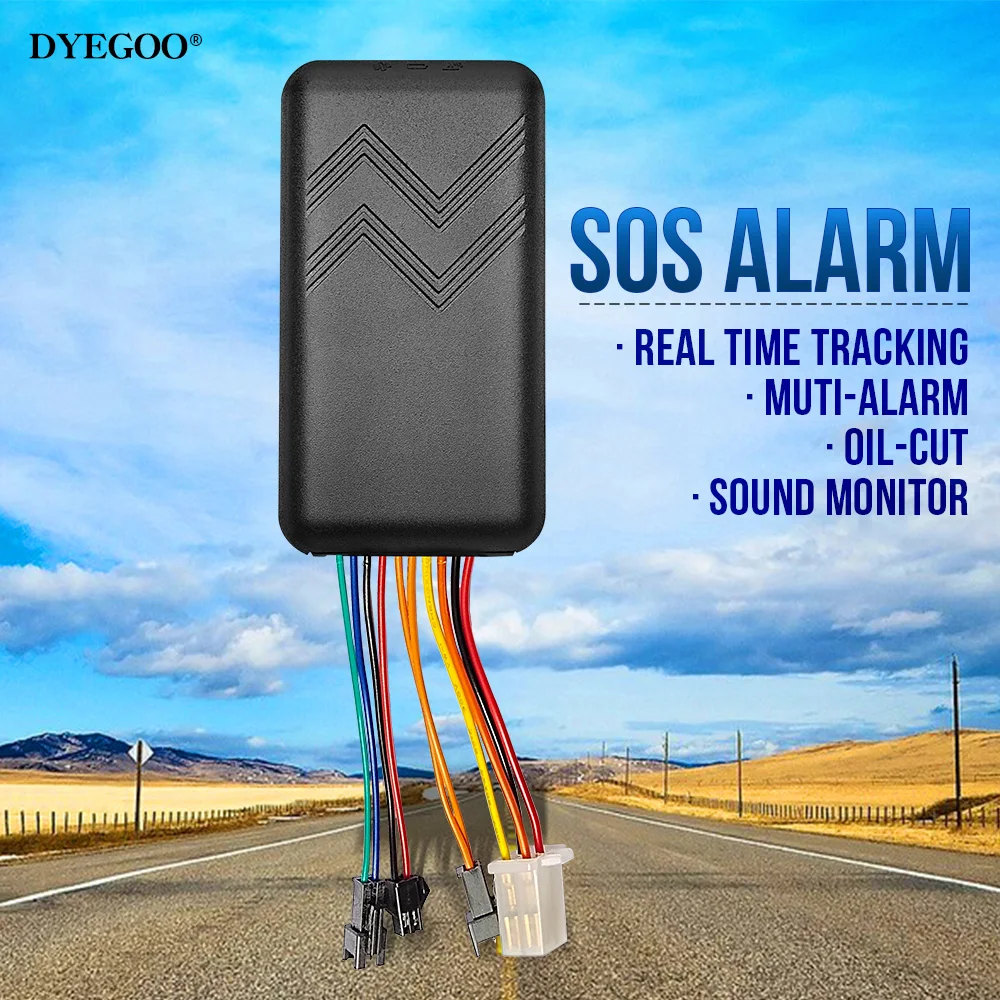 DYEGOO 4G GT06 GT02N Vehicle Car Motocycle GPS Tracker High Speed Platform Muti-Alarm Voice Monitor SOS Alarm