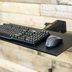 DL-KYM3 Keyboard Tray with VESA Mounting Hole 100x100mm for DIY Stand Working Keyboard Holder