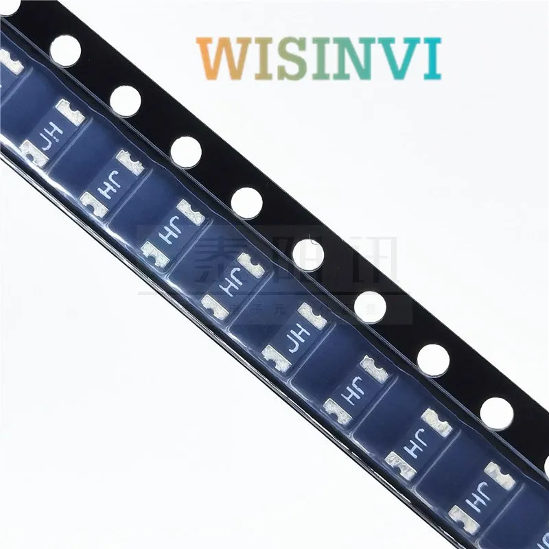 50pcs/lot  JK-NSMD110  marking JH 1206 PPTC 1.1A 6V  1206  1100MA 6V SMD Resettable Fuse PTC PolySwitch Self-Recovery Fuses