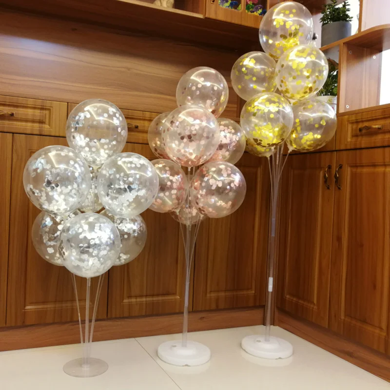 35/70/100/130Cm Ballon Stand Bruiloft Decoratie Gelukkige Verjaardag Ballon Stok Houder Ballon Accessoires festival Globos