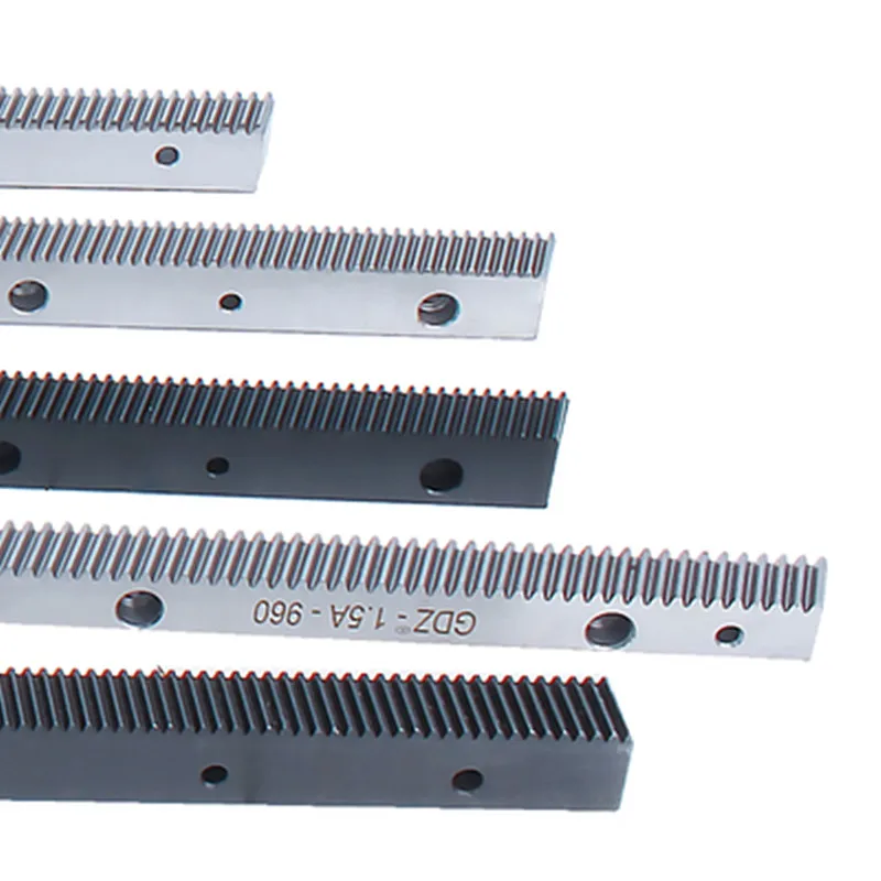 Engraving Machine Drive Rack 1.25 Module 1.5 Die Straight Helical Gear High Precision Transmission Rack Pinion Small Server Rack