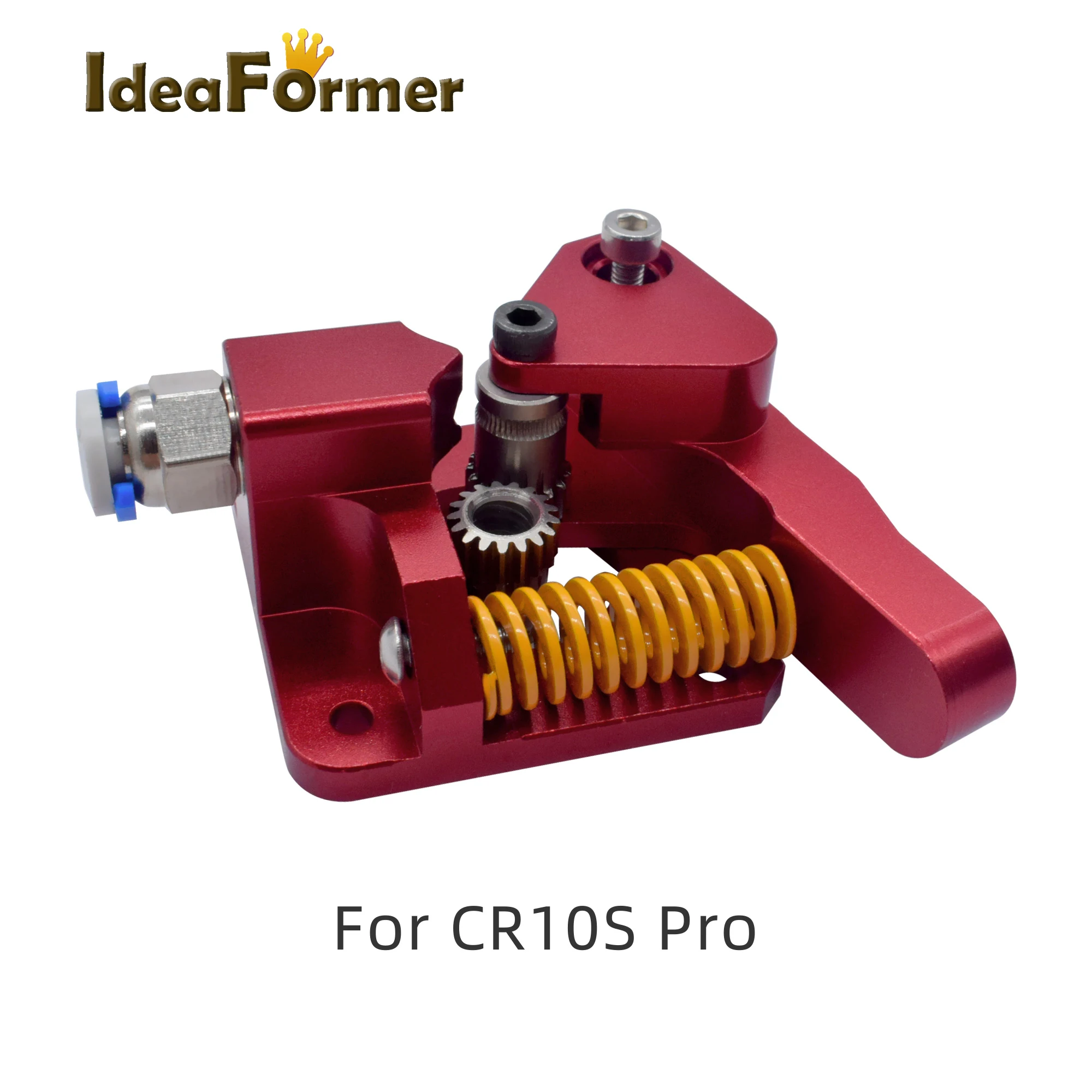 CR10S PRO Nâng Cấp Hai Bánh Răng Mk8 Kim Loại Máy Chiết Nội Bộ Cho CR10S PRO Ender3 RepRap 1.75Mm Ăn 3D Máy In Đôi ròng Rọc Máy Đùn.