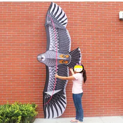 Outdoor Fun Sports High Quality 3.6m Super Power Eagle Kite With Handle And Line Good Flying