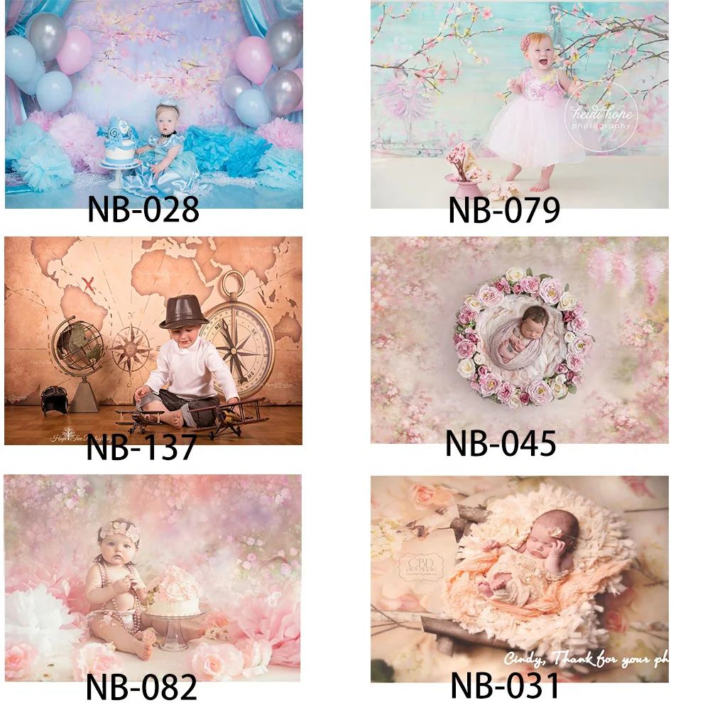 

Newborn Backdrop for Photography Baby Shower Birthday Photo Shoot Background flowers for photophones taking pictures photozone