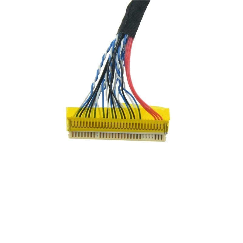 5 Chiếc 26Cm 40Cm FIX-S6 30Pin LVDS Cáp Cho LVDS Bảng Điều Khiển 30 Chân 2ch 6bit 15.0 15.4 17.0 màn Hình LCD 17.1 Inch TFT DIY