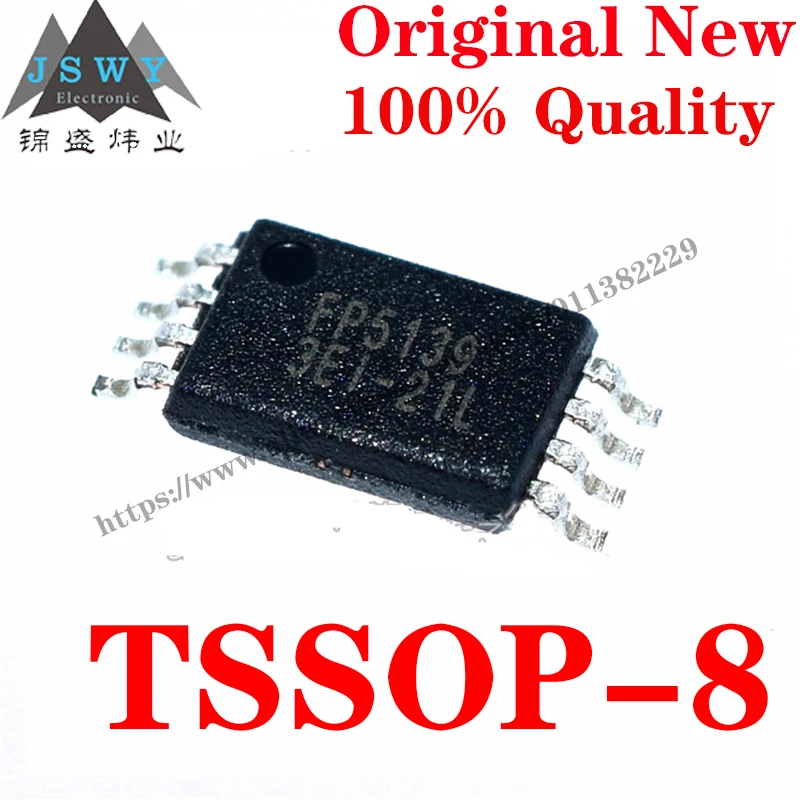 10~100 PCS FP5139BWR-LF TSSOP-8 Semiconductor Power Bank Boost Chip IC Chip with for module arduino Free Shipping FP5139BWR-LF