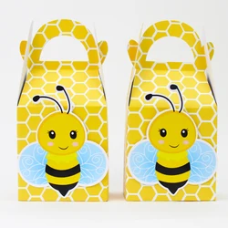 Scatole bomboniere Bumble Bee scatola di caramelle decorazione per feste Baby Shower mamma per essere bomboniere borse per feste