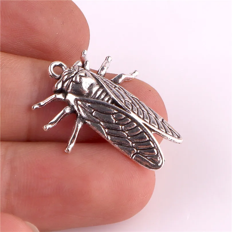 20pcs Cicada Charms for DIY Jewelry Making