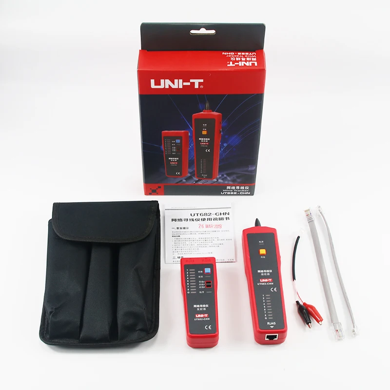 UNI-T UNIT UT682 Wire Tracker telephone line / network cable / power cable line / network cable calibration cable tester