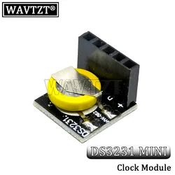 Wavtztds3231バッテリー付きリアルタイム時計モジュール,3.3v/5v,arduino用