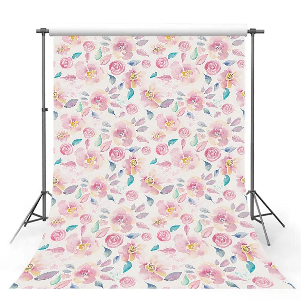 

Avezano Spring Floral Backdrops Birthday Flowers Pink Photography Backgrounds Wallpaper Photo Studio Photozone Photophone Decor