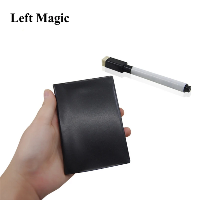 Star Center Shif Stampa di fasi cardiache Super 2 Trucchi magici Penna Notebook Primo piano Puntelli da palcoscenico Mago Trucco Mentalismo