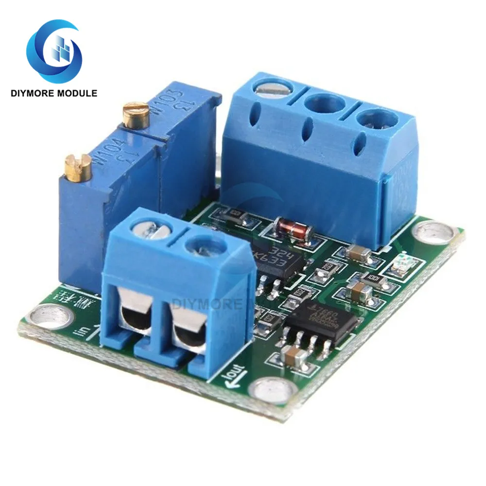 Current To Voltage Module 4-20mA to 2.5-24V Signal transmission Converter Circuit Board for Microcontroller Tests