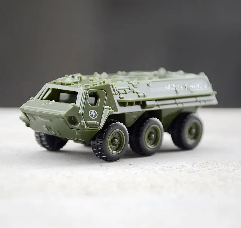 mini 1 / 72 alloy military model, metal/plastic car toy, World War II scene, armored vehicle and tank