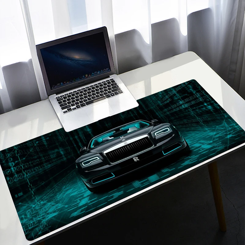 Mouse Gamer Girl Pc Gaming Pad Desk Accessories Rolls Royce Pad on the Table Mausepad Anime Mouse Mats Xxl Office Carpet Diy