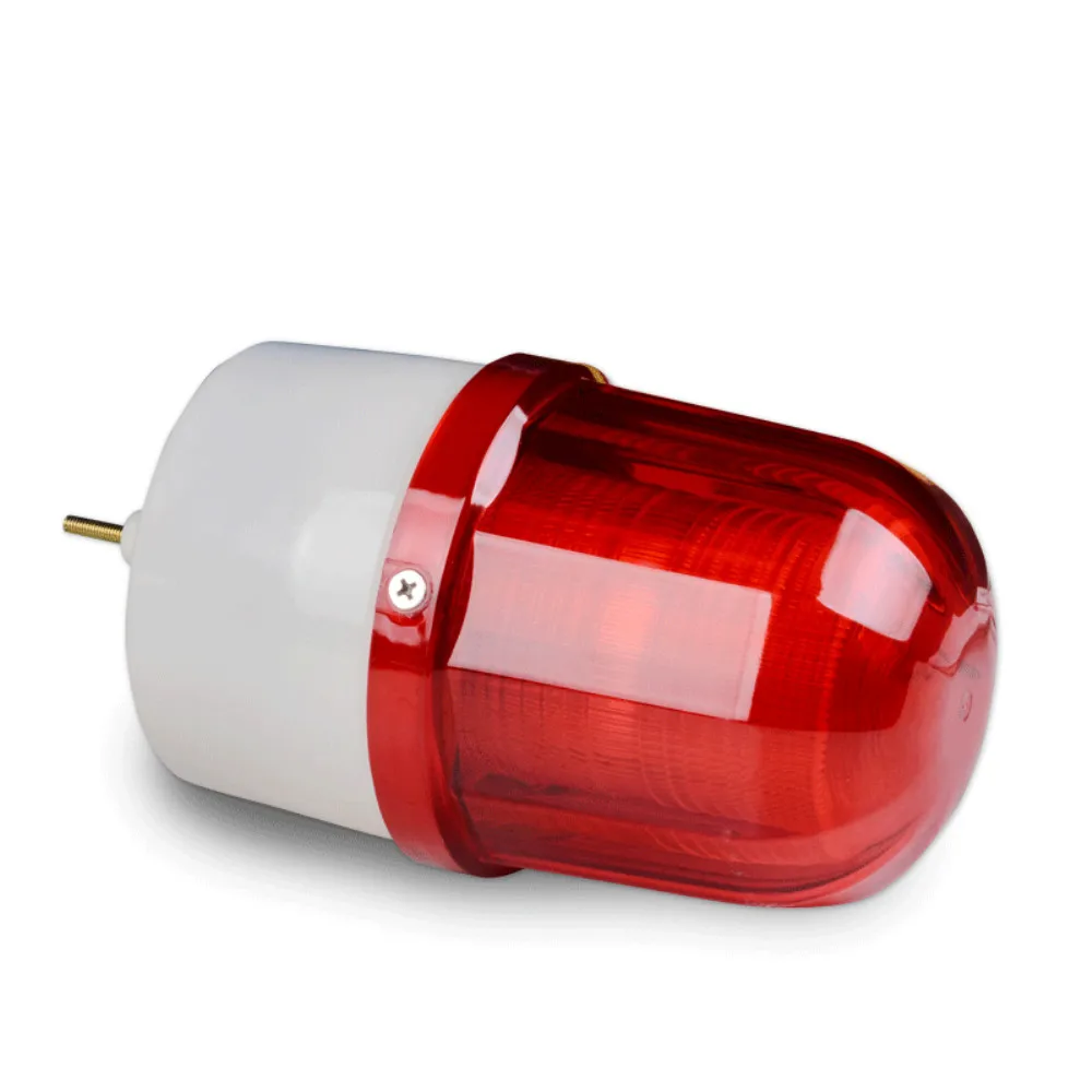 LTE-5103J DC12V-DC24V-AC110V220V Flashing Emergency Warning Lights LED Flashing Warning Lamp Alarm with Sound Vehicle