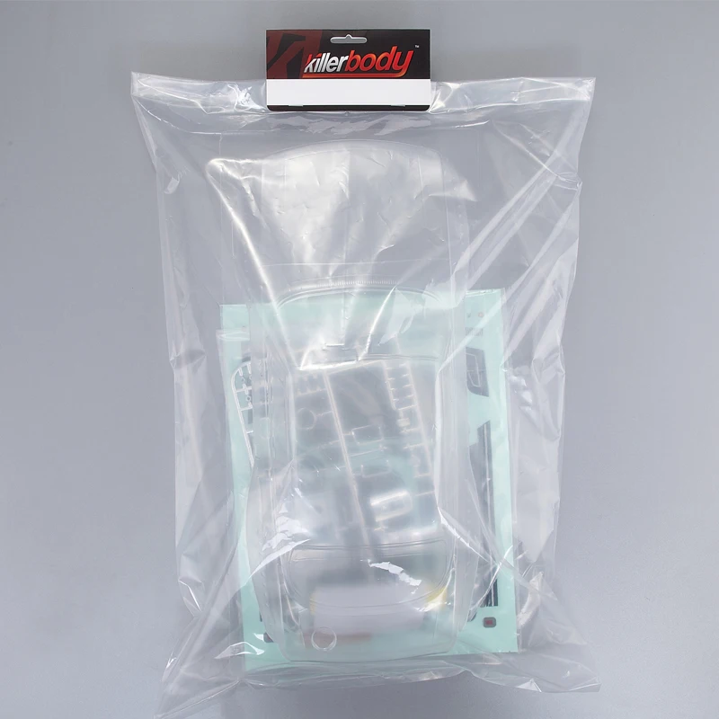 Killerbody RC 1/10 Touring Car 48318 Alfa Romeo 2000 GTAm Clear PC Body Case Frame With 257mm Wheelbase