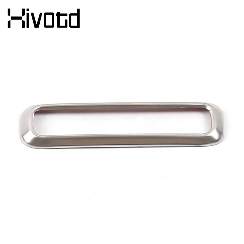 Hivotd For Skoda Kodiaq auto Accessories Interior Mouldings  Seat memory switch Button Frame Trims cover Chrome 2017-2020