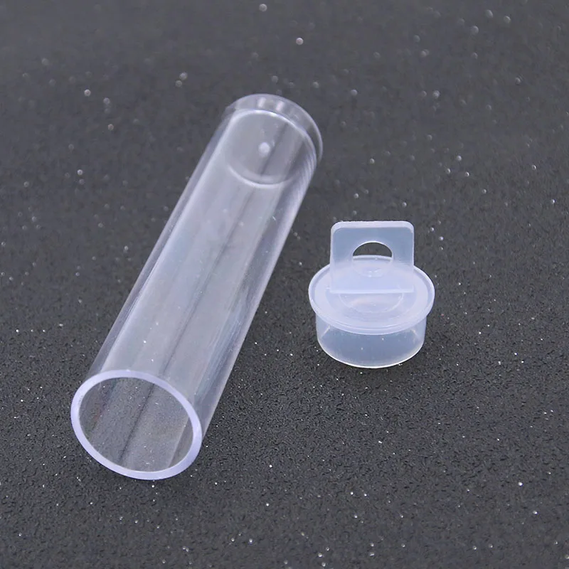 5pcs 4 Styles New Product PP Transparent Box Jewelry Nail Accessories Making Original Cylindrical Storage Found