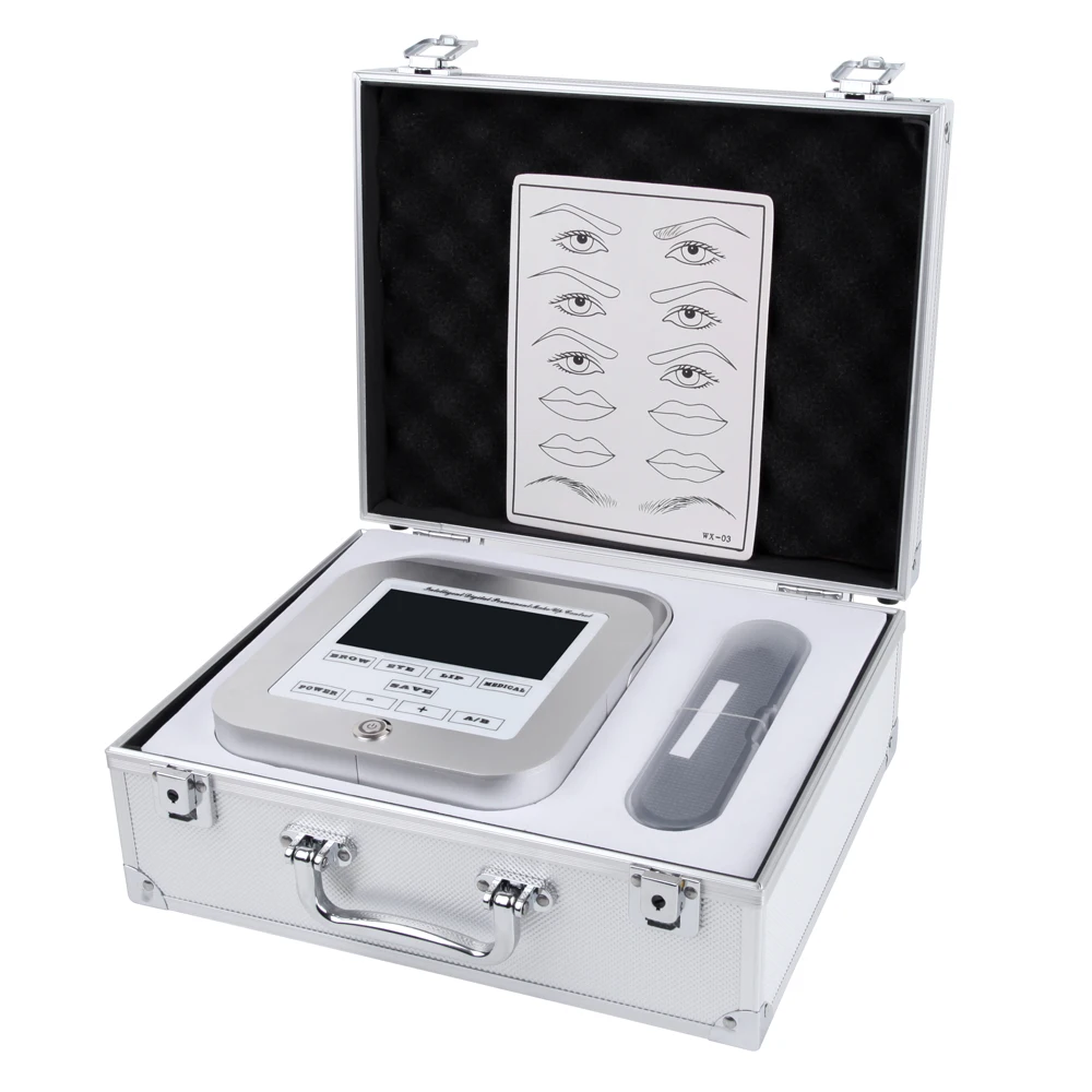 Biomaser Permanent Makeup Tattoo Machine Aluminum Box Gift Case For CTD003 Tattoo Machine Tattoo Accessories