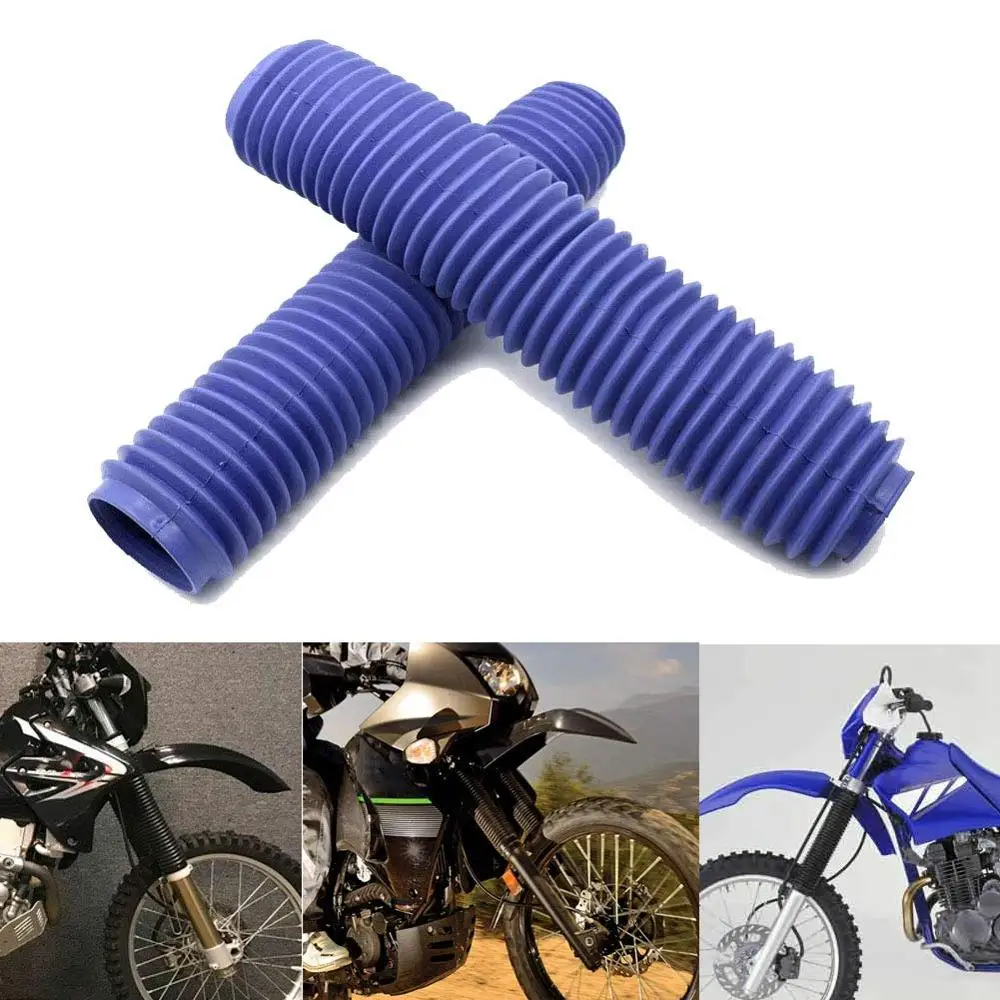 

2Pcs Front Fork Shock Dust Covers Gaiters Boots Sleeve Rubber Universal For EXC XCF SXF CRF XR YZF WRF KXF KLX RMZ DRZ Dirt Bike