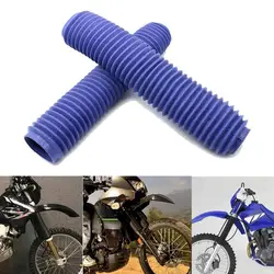 2Pcs Front Fork Shock Dust Covers Gaiters Boots Sleeve Rubber Universal For EXC XCF SXF CRF XR YZF WRF KXF KLX RMZ DRZ Dirt Bike