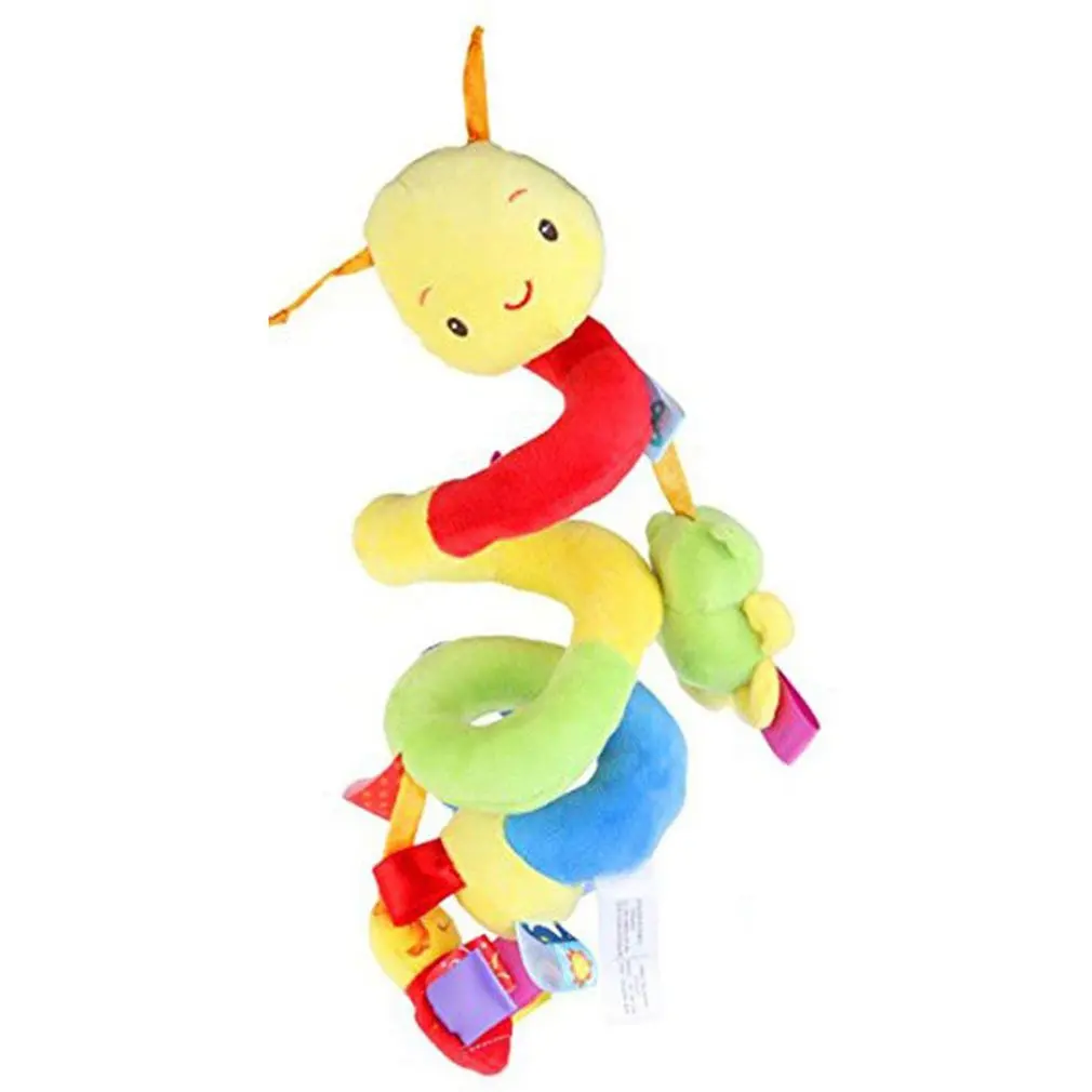 2021HOT Baby Rattles bed bell Stroller Hanging Dolls Educational Toys Soft Mobiles Car Seat Stroller Spiral Crib toy for newborn