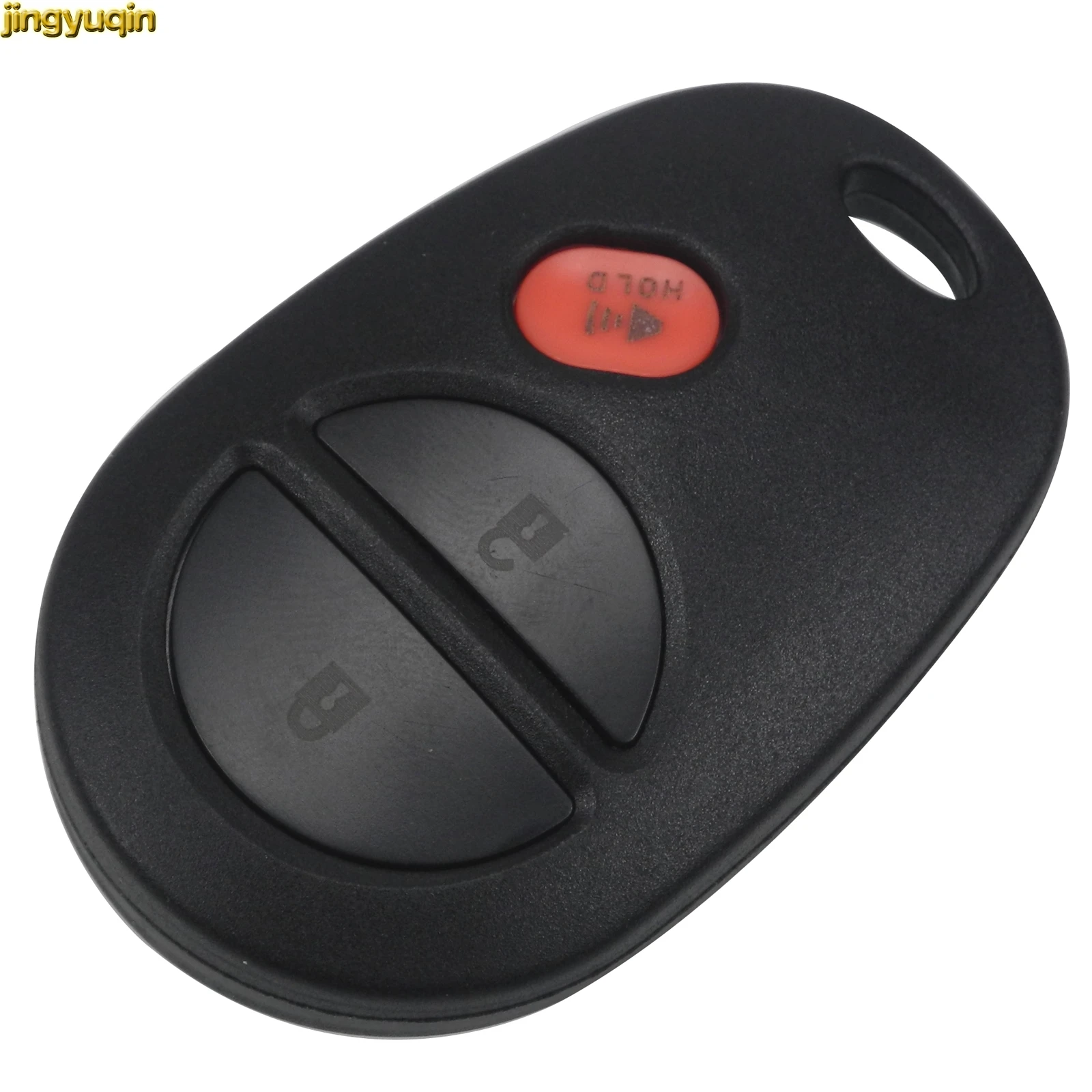 Jingyuqin 3 Buttons New Remote Car Key Shell Fob for Toyota Sienna/Tundra/Sequoia KeychainCar-styling