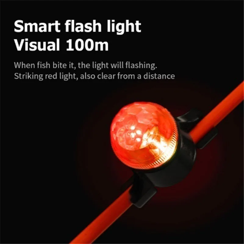 FLYSAND Alarma de mordida LED – Detección automática para carpa - imagen 4