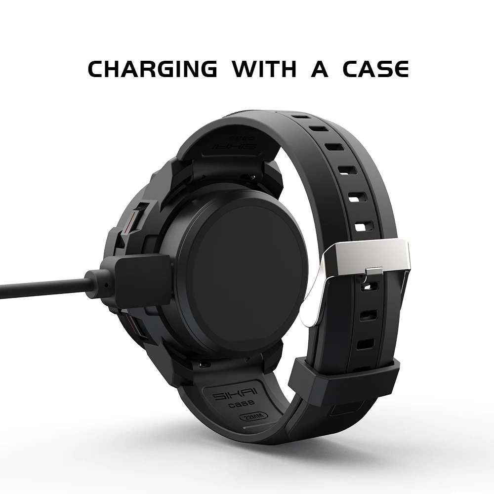 SIKAI Case for HuaWei honor GS PRO Watch Cover Band Strap Charger for HuaWei Honor GS Pro Smart Wacth Accessories