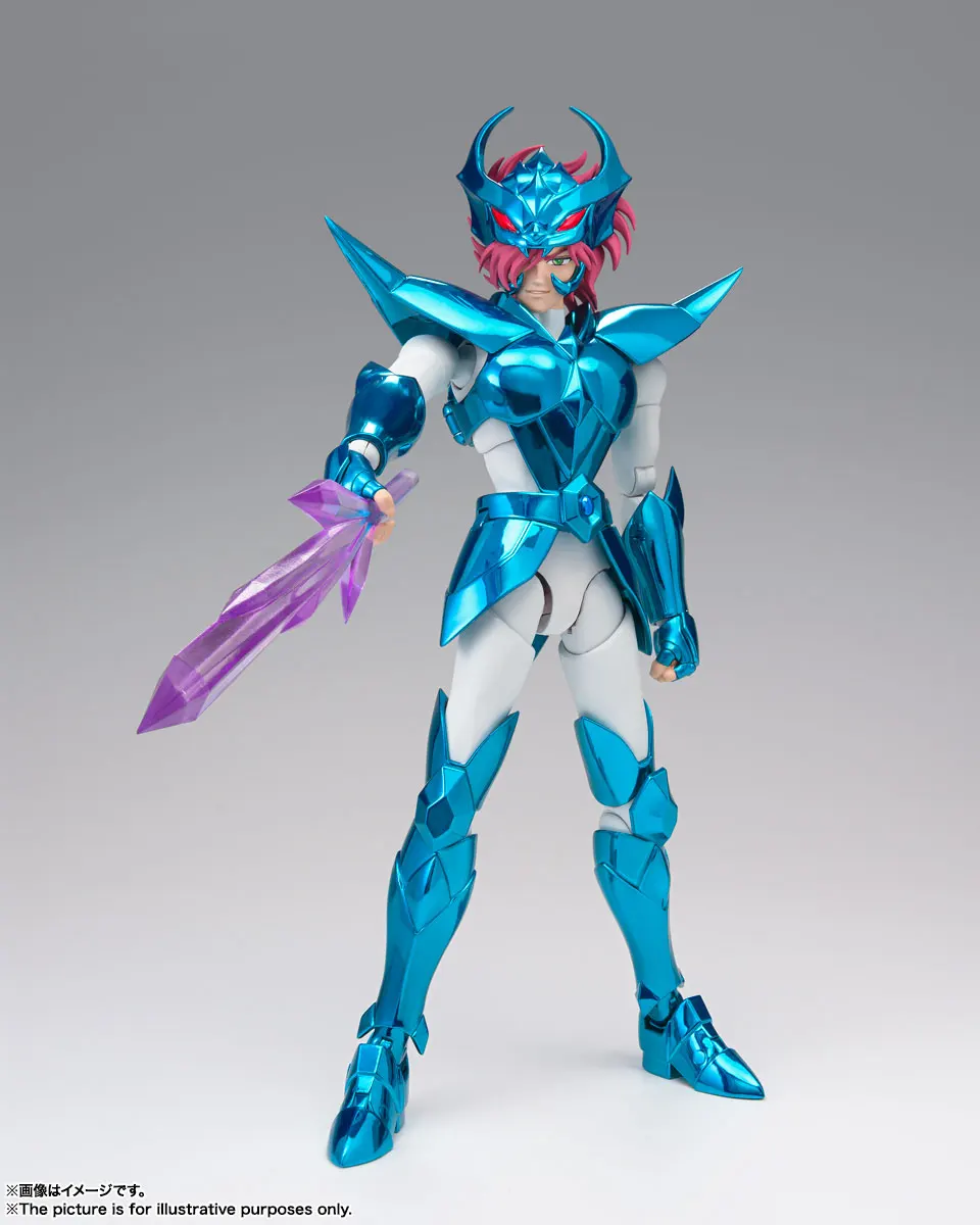 

MST Model God Warrior Megrez Alberich Hilda action figure Saint Seiya Cloth Myth EX 2.0 metal armor Aurora model toy