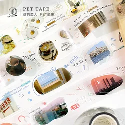 1pcs/1lot Decorative Adhesive tapes Hug a corner series Scrapbooking DIY Paper Scrapbooking Stickers 3m