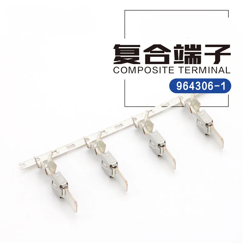 50PCS 964306-1 male terminal fitting automobile connector assembly plug dj619-6.3x0.8b